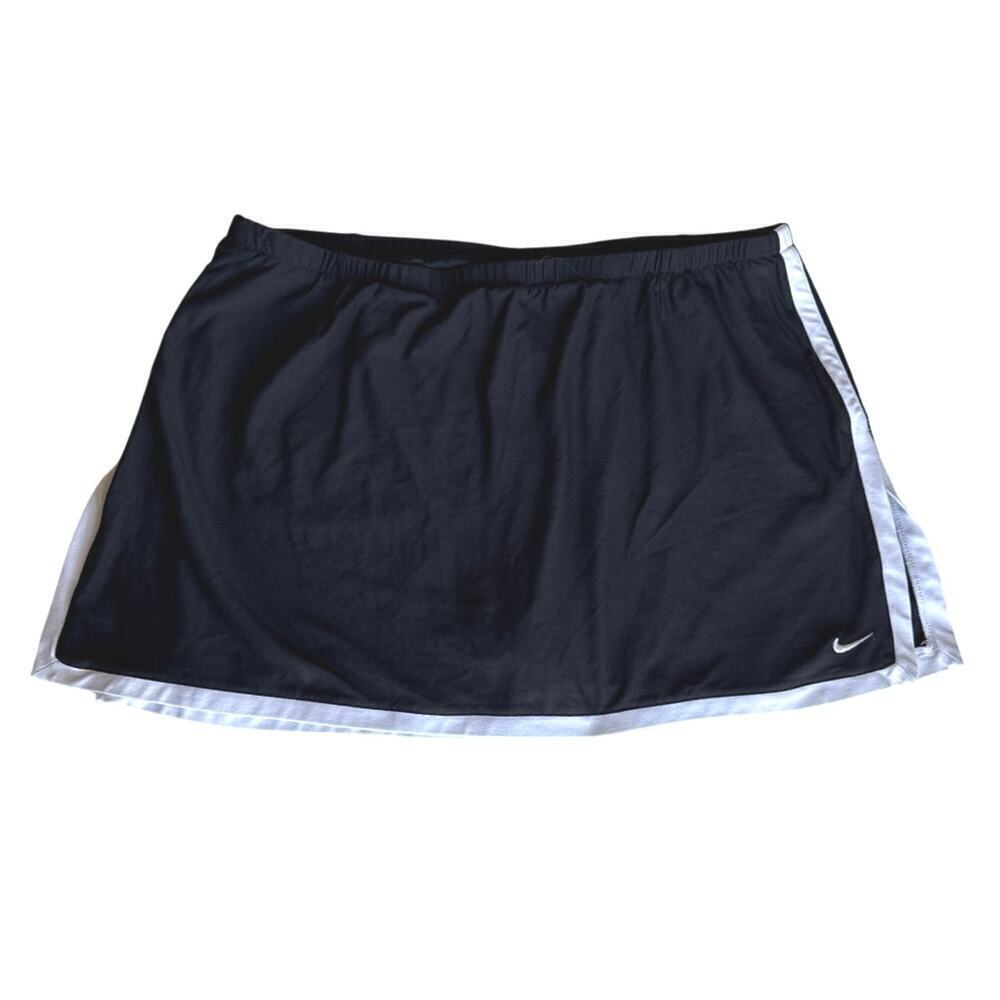 Nike Dri-FIT Tennis  Women’s SKORT - SKIRT Black Size XL (16-18)